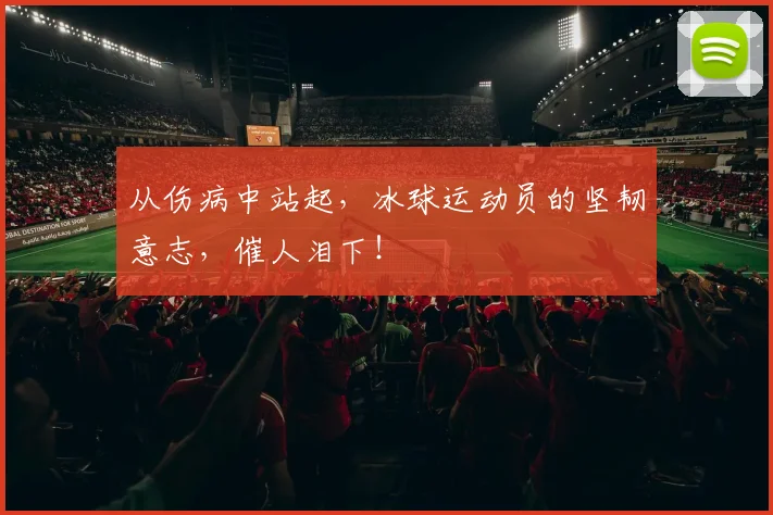 从伤病中站起,冰球运动员的坚韧意志,催人泪下!